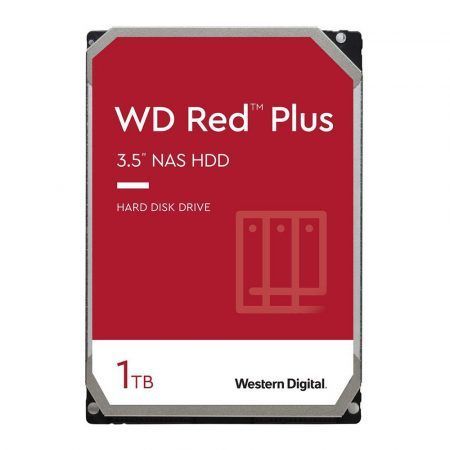 هارد دیسک اینترنال وسترن دیجیتال مدل RED فرم ظاهری 3.5 اینچ، سرعت چرخش 5400 دور بردقیقه ظرفیت 1 ترابایت