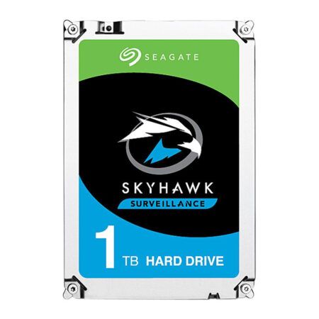 هارد دیسک سیگیت مدل SkyHawk فرم ظاهری 3.5 اینچ، سرعت چرخش 7200 دور بردقیقه ظرفیت 1 ترابایت