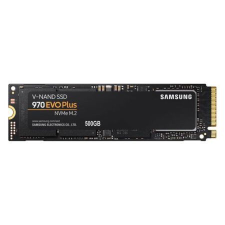 اس اس دی اینترنال M.2 سامسونگ مدل 970Evo Plus NVMe فرم ظاهری 2280 نسل سوم PCIe، ظرفیت 500 گیگابایت