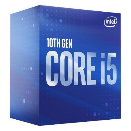 پردازنده مرکزی اینتل مدل Core i5-10400 سری Comet Lake شش هسته ای با سرعت 2.9 گیگاهرتز سوکت 1200 LGA توان مصرفی 65 وات با پردازنده ی گرافیکی Intel UHD Graphics 630