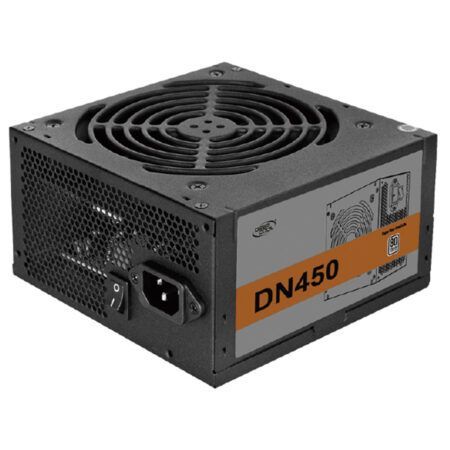 منبع تغذیه دسکتاپ دیپ کول مدل DN450 نوع اتصال ثابت، گواهی 80PLUS استاندارد، توان خروجی 450 وات