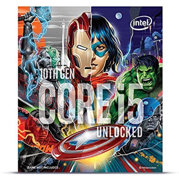 پردازنده مرکزی اینتل مدل Core i5-10600KA سری Comet Lake شش هسته ای با سرعت 4.1 گیگاهرتز سوکت 1200 LGA توان مصرفی 125 وات با پردازنده ی گرافیکی Intel UHD Graphics 630