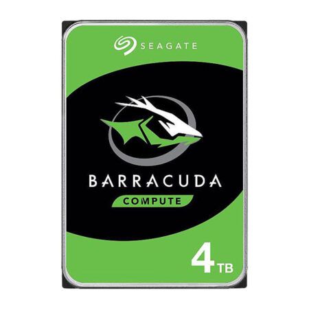 هارد دیسک سیگیت مدل BarraCuda فرم ظاهری 3.5 اینچ، سرعت چرخش 5400 دور بردقیقه ظرفیت 4 ترابایت