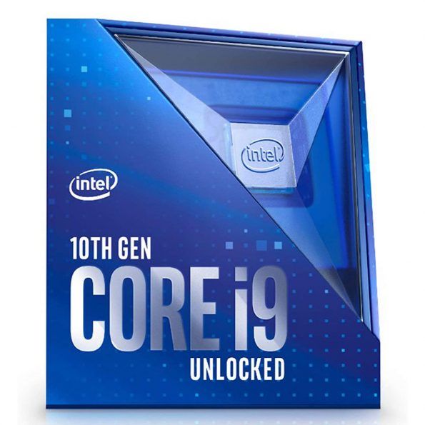 پردازنده مرکزی اینتل مدل Core i9-10900K سری Comet Lake ده هسته ای سرعت 3.7 گیگاهرتز با سوکت 1200 LGA توان مصرفی 125 وات با پردازنده ی گرافیکی Intel UHD Graphics 630