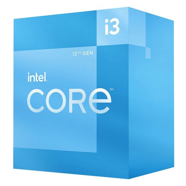 پردازنده مرکزی اینتل مدل Core i3-12100 سری Alder Lake چهار هسته ای سرعت 3.3 گیگاهرتز با سوکت 1700 LGA توان مصرفی 58 وات با پردازنده ی گرافیکی Intel UHD Graphics 730