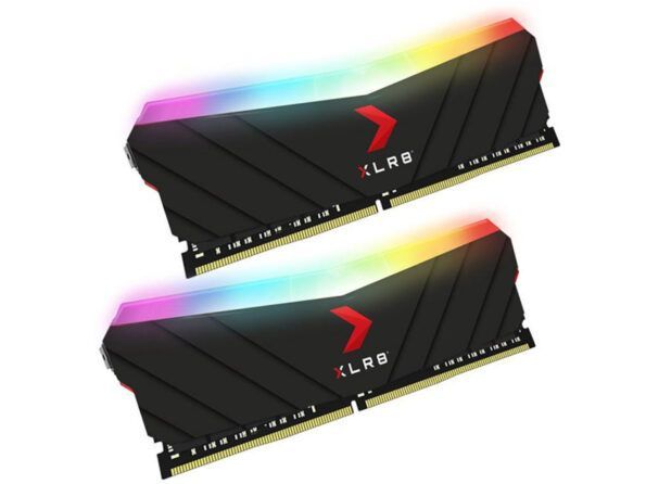 رم دسکتاپ DDR4 پی ان وای سری XLR8 EPIC-X RGB دو کاناله 4600 مگاهرتز CL19 ظرفیت 16 گیگابایت