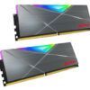 رم دسکتاپ DDR4 ای دیتا سری XPG SPECTRIX D50 RGB دو کاناله 3600 مگاهرتز CL18 ظرفیت 32 گیگابایت