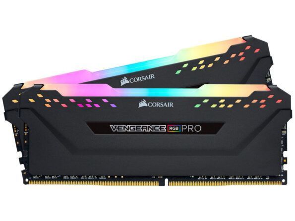 رم دسکتاپ DDR4 کورسیر سری VENGEANCE RGB PRO دو کاناله 4000 مگاهرتز CL18 ظرفیت 16 گیگابایت