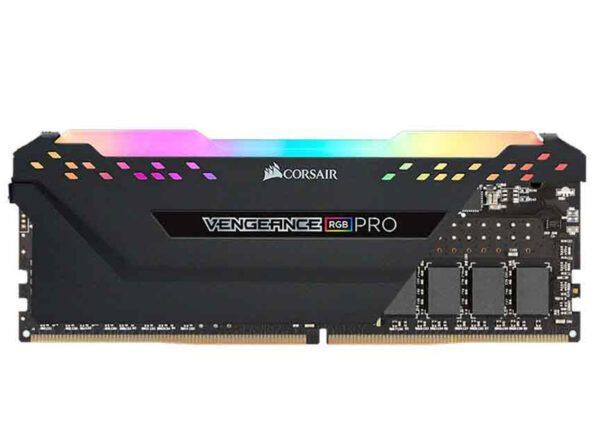 رم دسکتاپ DDR4 کورسیر سری VENGEANCE RGB PRO دو کاناله 4000 مگاهرتز CL18 ظرفیت 16 گیگابایت