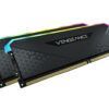 رم دسکتاپ DDR4 کورسیر سری VENGEANCE RGB RS دو کاناله 3600 مگاهرتز CL18 ظرفیت 16 گیگابایت