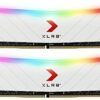 رم دسکتاپ DDR4 پی ان وای سری XLR8 EPIC-X RGB WH دو کاناله 3200 مگاهرتز CL16 ظرفیت 32 گیگابایت
