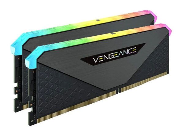 رم دسکتاپ DDR4 کورسیر سری VENGEANCE RGB RT دو کاناله 3600 مگاهرتز CL18 ظرفیت 16 گیگابایت