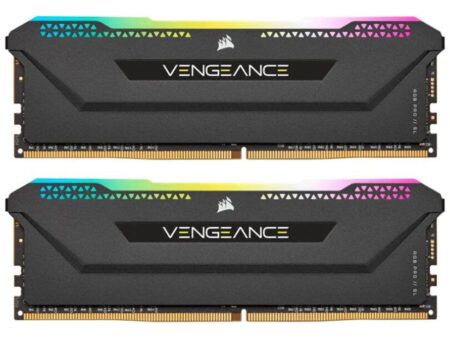 رم دسکتاپ DDR4 کورسیر سری VENGEANCE RGB PRO SL دو کاناله 3200 مگاهرتز CL16 ظرفیت 16 گیگابایت