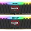 رم دسکتاپ DDR4 گلووی سری Blood Shadow RGB دو کاناله 3200 مگاهرتز CL16 ظرفیت 16 گیگابایت