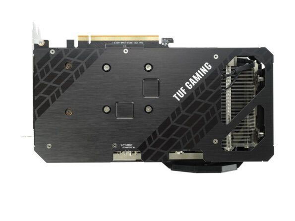 کارت گرافیک ایسوس مدل TUF Gaming Radeon RX 6500 XT OC Edition 4GB پردازنده گرافیکی AMD نوع حافظه GDDR6 با پورت خروجی تصویر HDMI 2.1، DisplayPort 1.4a