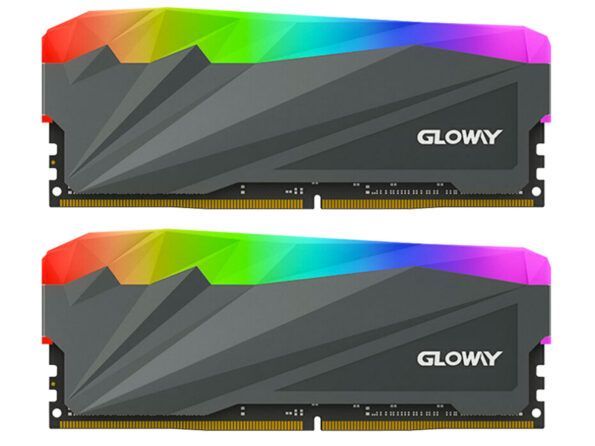 رم دسکتاپ DDR4 گلووی سری Sparkle دو کاناله 3200 مگاهرتز CL16 ظرفیت 16 گیگابایت