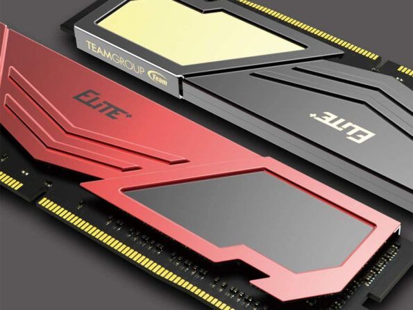 رم دسکتاپ DDR4 تیم گروپ سری Elite Plus تک کاناله 3200 مگاهرتز CL22 ظرفیت 32 گیگابایت