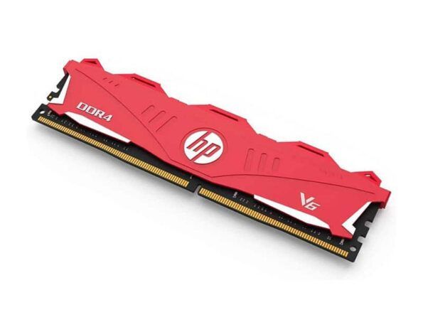 رم دسکتاپ DDR4 اچ پی سری V6 Red تک کاناله 2400 مگاهرتز CL16 ظرفیت 16 گیگابایت