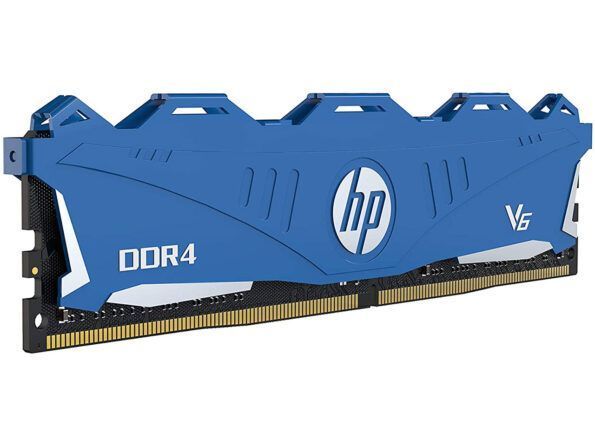 رم دسکتاپ DDR4 اچ پی سری V6 Blue تک کاناله 3000 مگاهرتز CL16 ظرفیت 16 گیگابایت