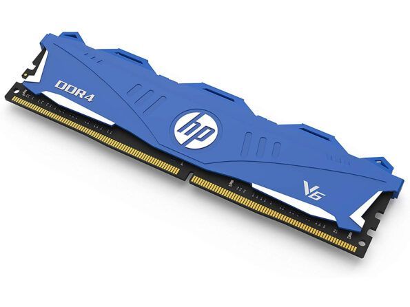 رم دسکتاپ DDR4 اچ پی سری V6 Blue تک کاناله 3000 مگاهرتز CL16 ظرفیت 16 گیگابایت