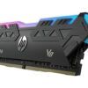 رم دسکتاپ DDR4 اچ پی سری V8 RGB تک کاناله 3000 مگاهرتز CL16 ظرفیت 8 گیگابایت