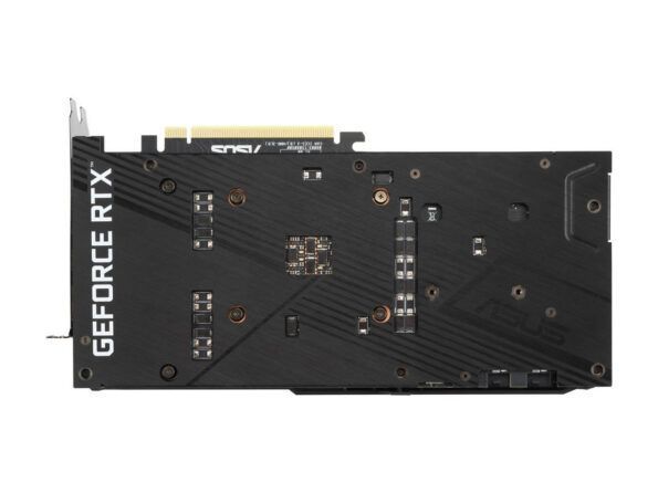 کارت گرافیک ایسوس مدل Dual GeForce RTX 3070 V2 OC Edition 8GB پردازنده گرافیکی NVIDIA GeForce نوع حافظه GDDR6 با پورت خروجی تصویر HDMI 2.1، DisplayPort 1.4a