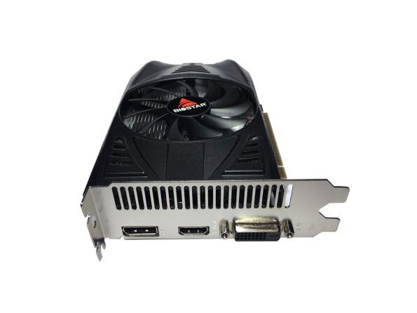 کارت گرافیک بایواستار مدل Radeon RX 560 4GB پردازنده گرافیکی AMD نوع حافظه GDDR5 با پورت خروجی تصویر HDMI ، DVI-D ، DisplayPort