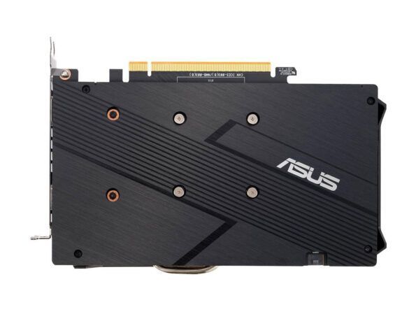 کارت گرافیک ایسوس مدل Dual Radeon RX 6500 XT OC Edition 4GB پردازنده گرافیکی AMD نوع حافظه GDDR6 با پورت خروجی تصویر HDMI 2.1، DisplayPort 1.4a