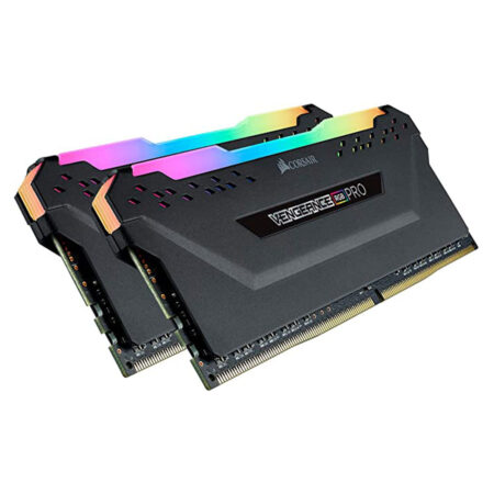 رم دسکتاپ DDR4 کورسیر سری VENGEANCE RGB PRO دو کاناله 3200 مگاهرتز CL16 ظرفیت 32 گیگابایت