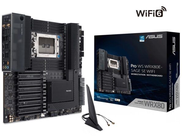 مادربرد ایسوس Pro WS WRX80E-SAGE SE WIFI sWRX8