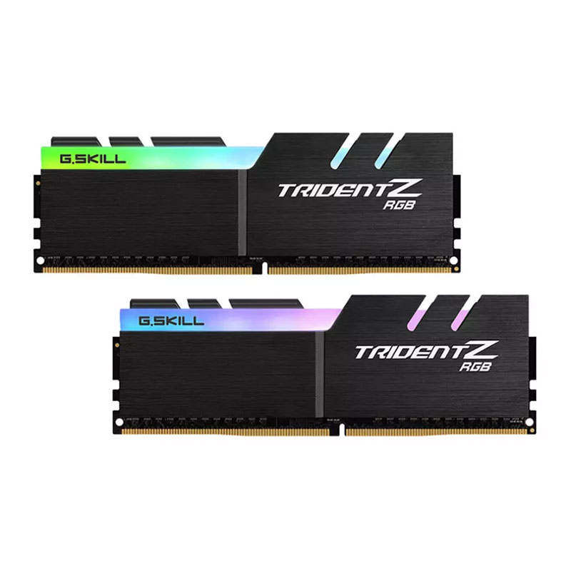 رم دسکتاپ DDR4 جی اسکیل سری Trident Z RGB Black دو کاناله 4000 مگاهرتز CL18 32GBx2 ظرفیت 64 گیگابایت